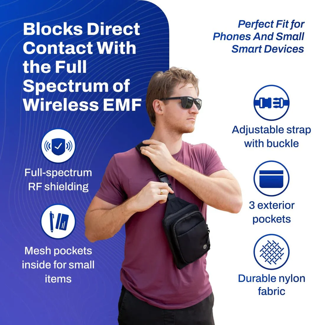 DefenderShield® Crossbody Bag - Image 2