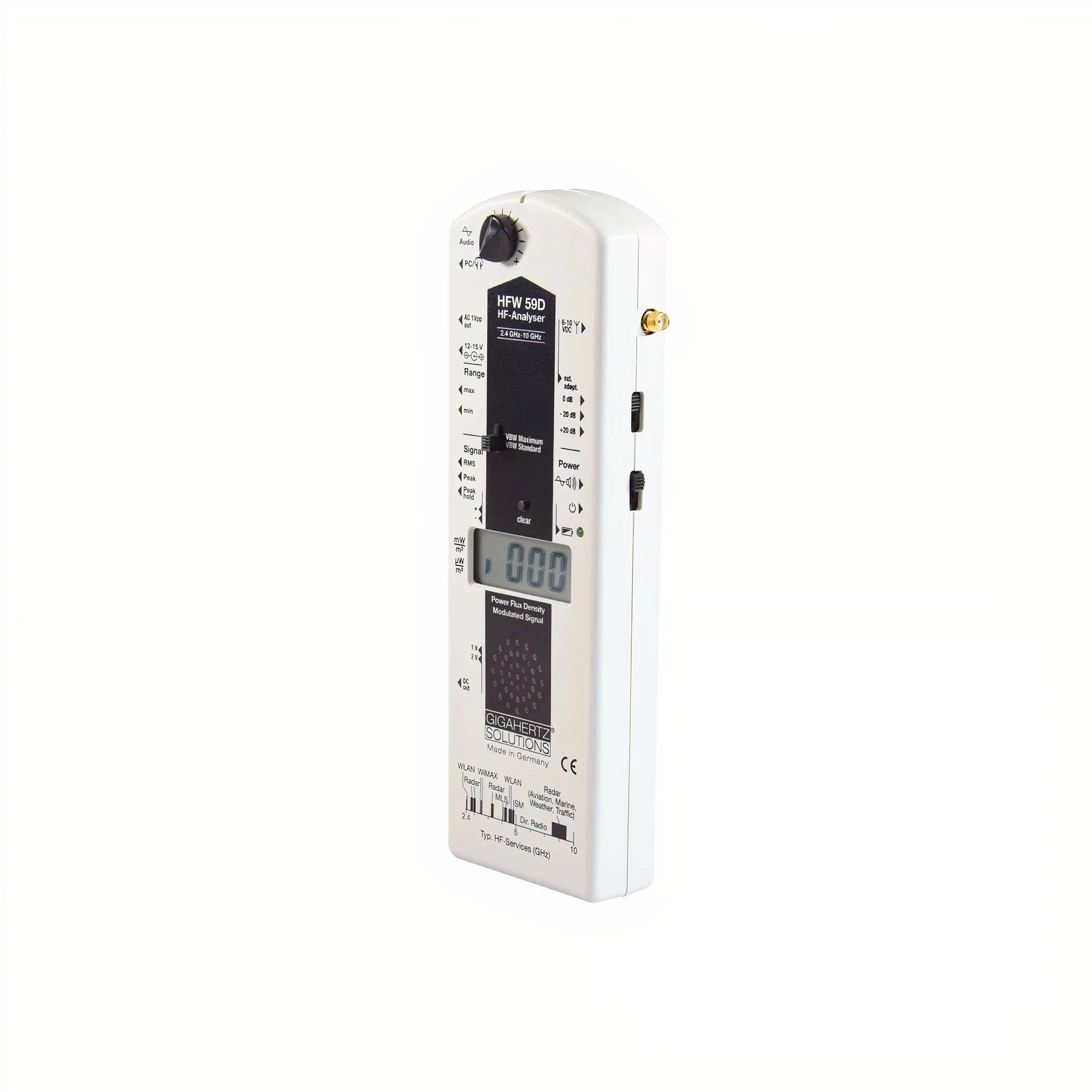 Gigahertz Solutions 5G EMF Detector HFW59D 2.4GHz-10GHz - Image 3